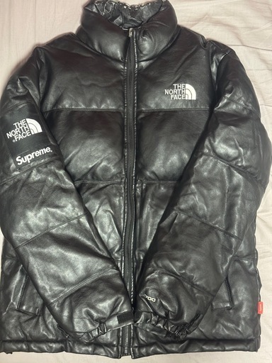Supreme x The North Face Leather Nuptse Jacket 