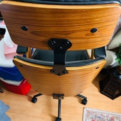 本革　チェアの画像