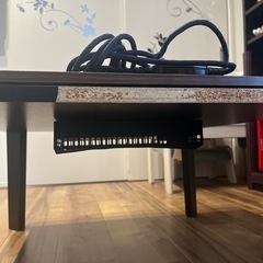 今月まで！テーブル　　こたつ付きの画像