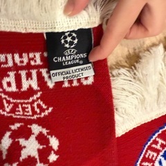 サッカーマフラーの画像