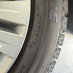 BMW スタッドレスタイヤホイールの画像