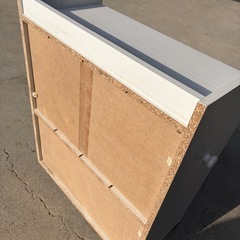 【美品】白いシンプルな　ラック　　の画像