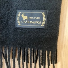 カシミア　マフラーの画像
