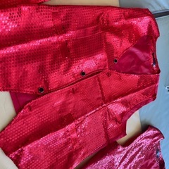 赤いベスト3枚セットの画像