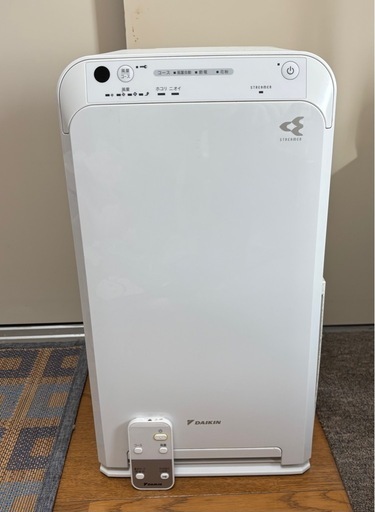 美品】DAIKIN加湿機能付き空気洗浄機ストリーマACM55Z (めー) 裾野の