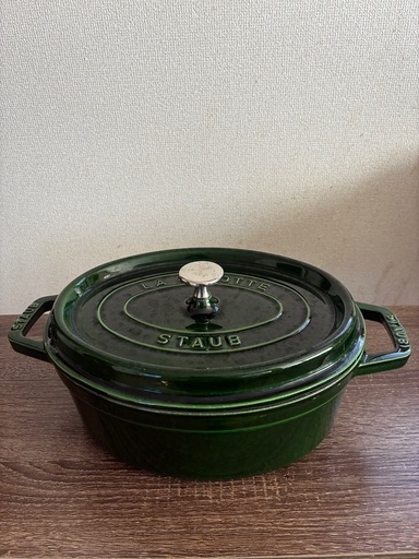 ストウブ  オーバルココット27cm 鉱物ホーロー鍋　STAUB