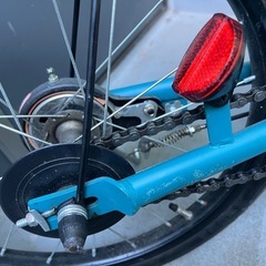 子供用自転車　18インチ　補助輪付きの画像