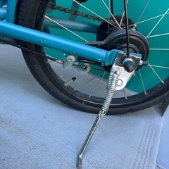 子供用自転車　18インチ　補助輪付きの画像