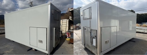 No.965 アルミバン 3t 車 アルミ 箱 バイク 倉庫 トラック コンテナ 米 保管庫 物置 DIY