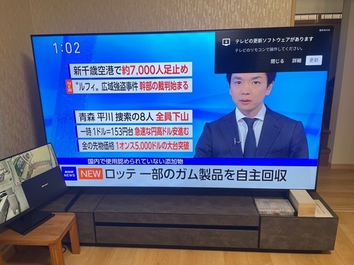 SONY８５インチ液晶テレビ　美品