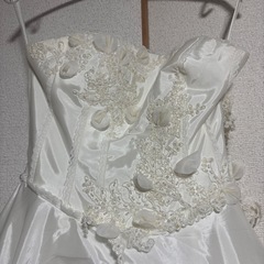 中古　ウエディングドレスの画像