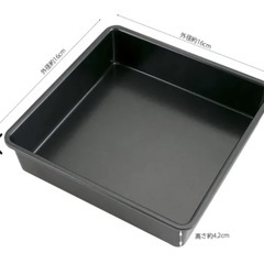 ケーキ型　ブラウニー型　15センチ　貝印　　の画像