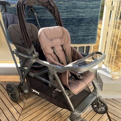二人乗りベビーカー　JOOVY カブース エスの画像
