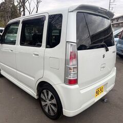 乗って帰れます：総額14万円：車検R8年08月25日まで：平成19年04月：スズキ　ワゴンR スティングレー インタークーラーターボ：AT：8万キロ台：下取り可能の画像