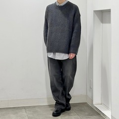 （XL）GU クルーネックセーターの画像