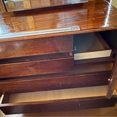 差し上げます　クラッシック　鏡台　ドレッサーの画像