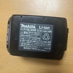 マキタ　バッテリーの画像