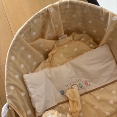 クーファン　赤ちゃん　ベビーベッドの画像
