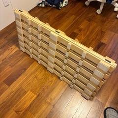 シングルベッド　すのこベッドの画像