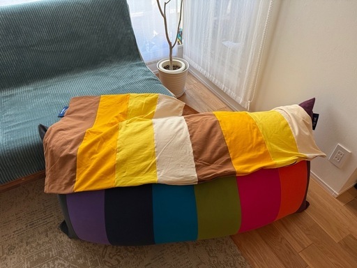 Yogibo ミディ プレミアム (Yogibo Lite Rainbow Premium)替えカバー付き