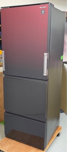 SHARP シャープ  ノンフロン冷凍冷蔵庫  350L SJ-GW35H-R 2021年製