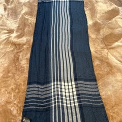 ストールマフラースカーフショールメンズレディース  170 60 7 使用感や汚れやほつれがあります。の画像