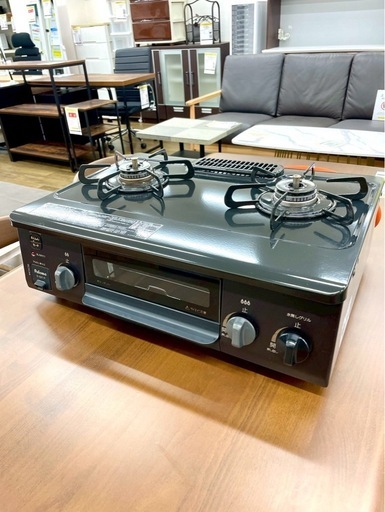 ガスコンロ 2023年製 パロマ 右強火　LPガス プロパンガス