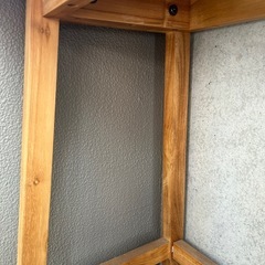 チーク　机　テーブル　チェア　セットの画像