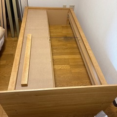 ニトリの畳ベッド　収納ありの画像