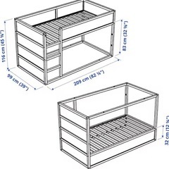 IKEA ベットの画像