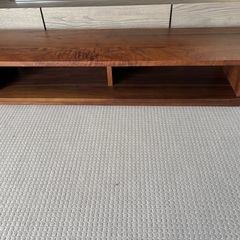 木製テレビ台の画像