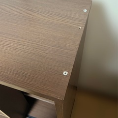 可動式本棚（ダークブラウン）の画像