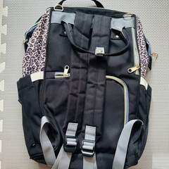 ヒョウ柄 マザーズバッグ 大容量の画像