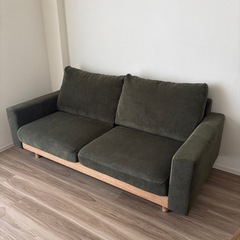【ほぼ新品】2.5人掛け ワイドソファの画像