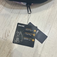 新品未使用品　スポルディングバスケットカバンの画像