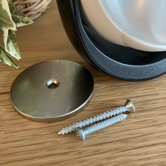 ムサシ センサーライト 丸型 マグネット固定可 動作確認済みの画像