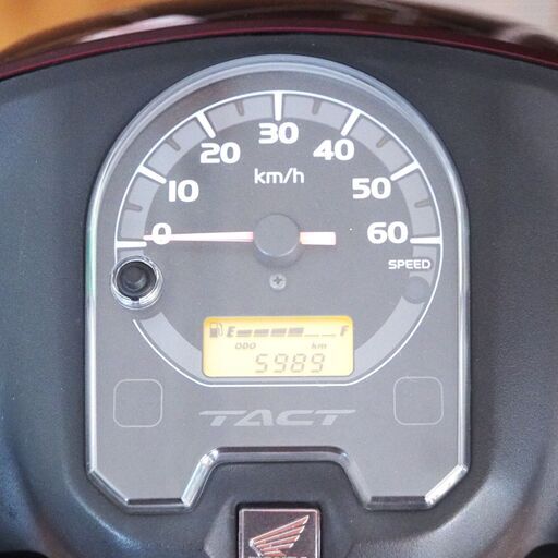 原付バイク　ホンダ　タクト　NCY50K　ワインレッド　リユース品　価格　137,500円