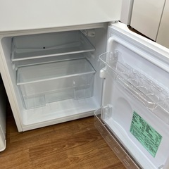 「安心の1年保証付。【2ドア冷蔵庫 IRIS OHYAMA PRC-B092D 2023年製 87L 26L】取りに来れる方限定。」の画像
