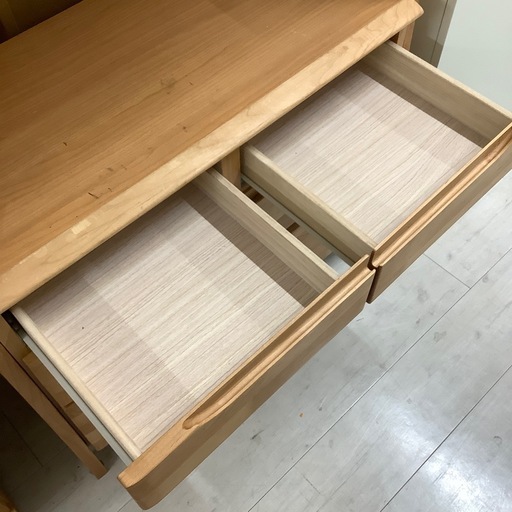 チェストラック　棚3段　引き出し3段　使用感有　　アルナス　ナチュラル　【トレファク堺福田店】