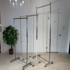 ハンガーラック　アパレル　古着屋　店舗什器の画像