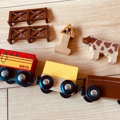 BRIO ブリオ ファームレールセット(一部欠品)の画像