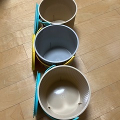 新品　バスケット　小物入れの画像