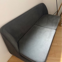 IDEE イデー SIERRA SOFA シエラソファ ダークグレー 二人掛けの画像