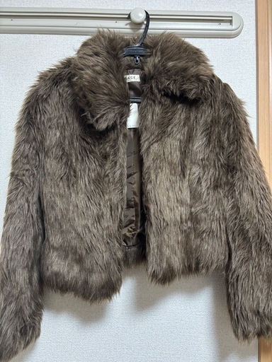 【新品】IMAGE  ファーコート ブラウン