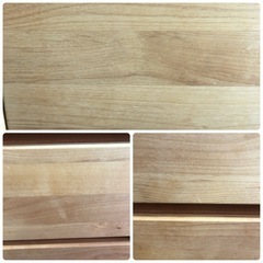 チェスト 箪笥 引き出し 幅60 スリム 木製 ナチュラル　の画像