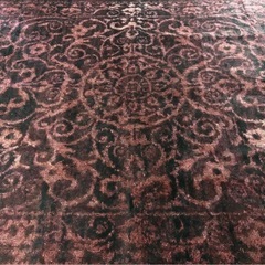 本日1/29.明日朝10:00まで限定 絨毯 ペイズリー ラグマット 300×200の画像