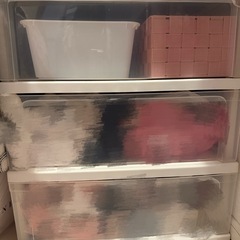 衣装ケース 透明 引き出し 3段の画像