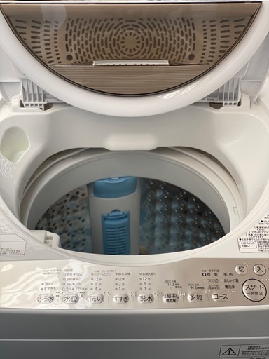 送料・設置込み可?表示価格より10%OFF?　洗濯機　7kg TOSHIBA 2019年【分解クリーニング済み】