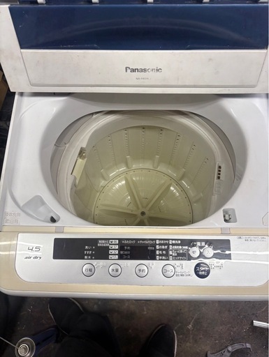 配達可能?Panasonic 洗濯機 4.5kg 分解洗浄済み