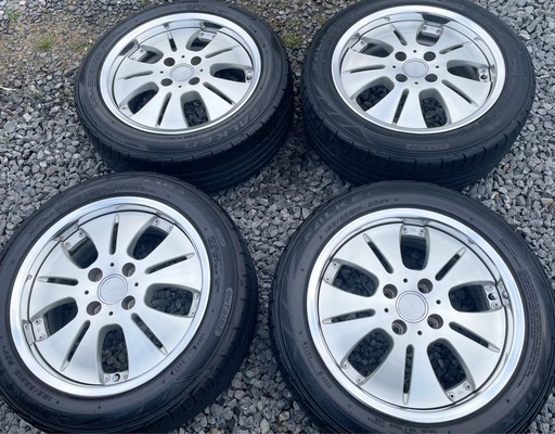 比較的綺麗　SSR フェリーニLD5 15インチ 6.5J+38 PCD100-4穴 185/55R15